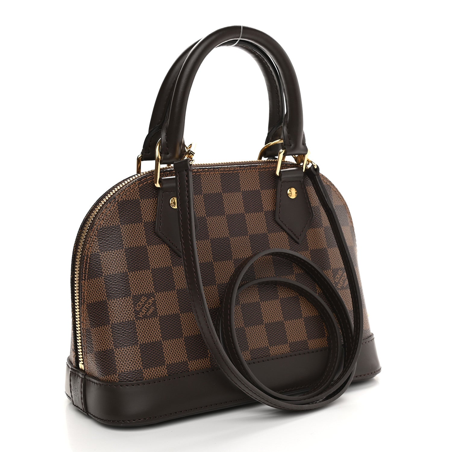 Louis Vuitton Damier Ebene Alma BB 3 of 9
