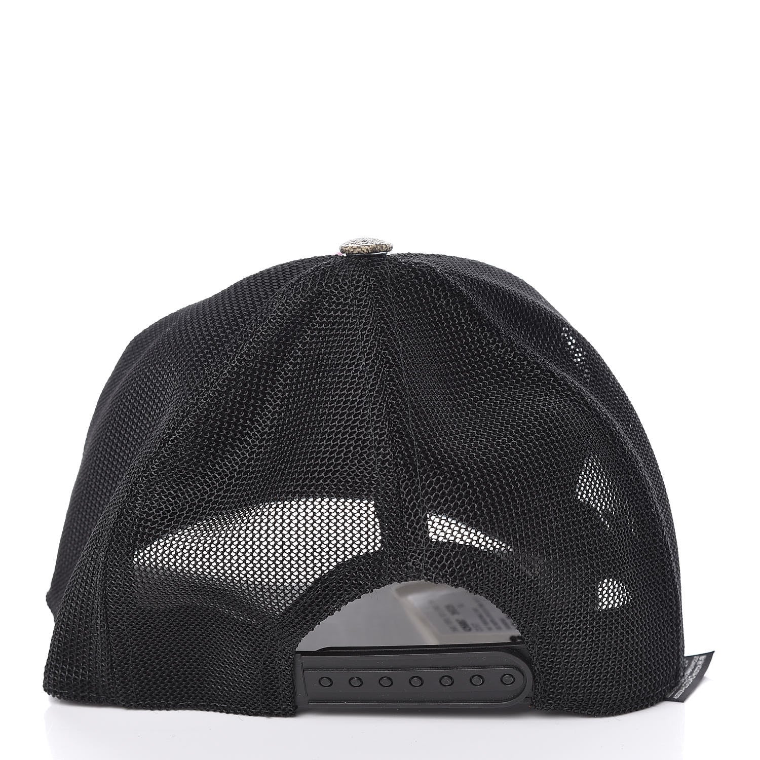 Gucci GG Supreme Monogram Bosco Patch Baseball Hat M Beige Malva 4 of 8