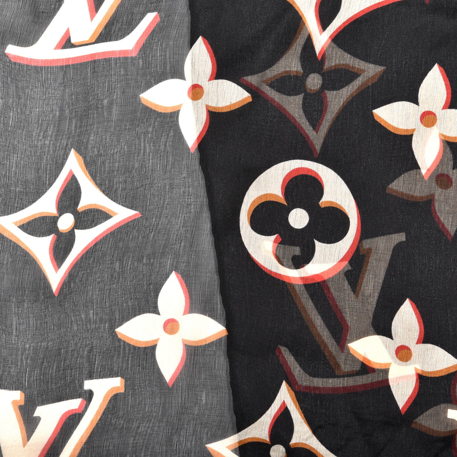 Louis Vuitton Giant Monogram Overgram LV Envy Bandeau Black 3 of 6