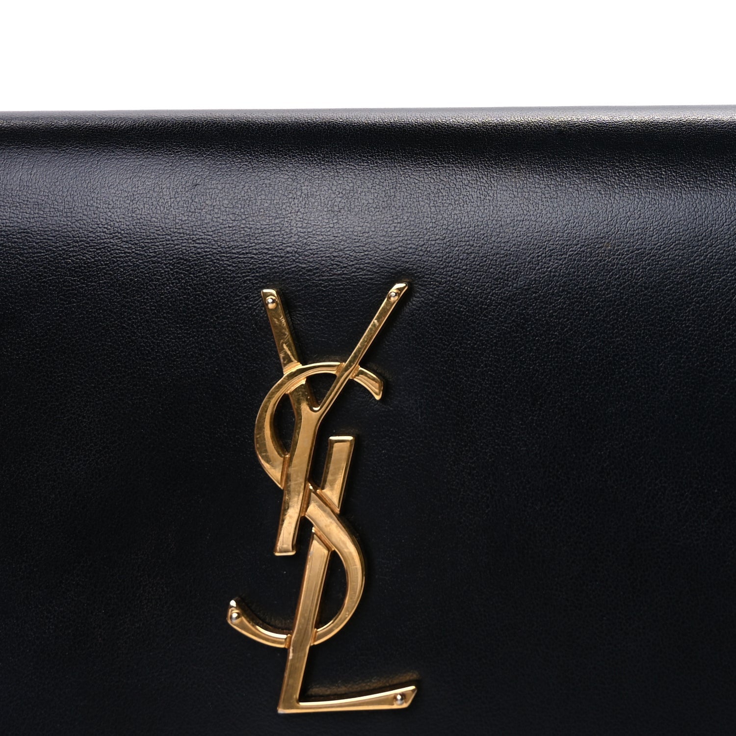 Saint Laurent Smooth Calfskin Monogram Kate Belt Bag  Black 6 of 7