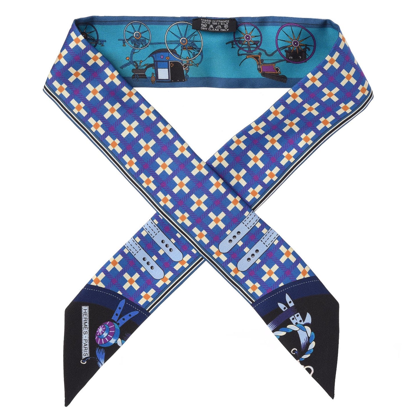 Silk Voitures Nouvelles Twilly Bleu Roy Canard Black