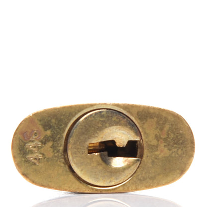 Louis Vuitton Brass Lock and 2 Keys Set #446 3 of 6