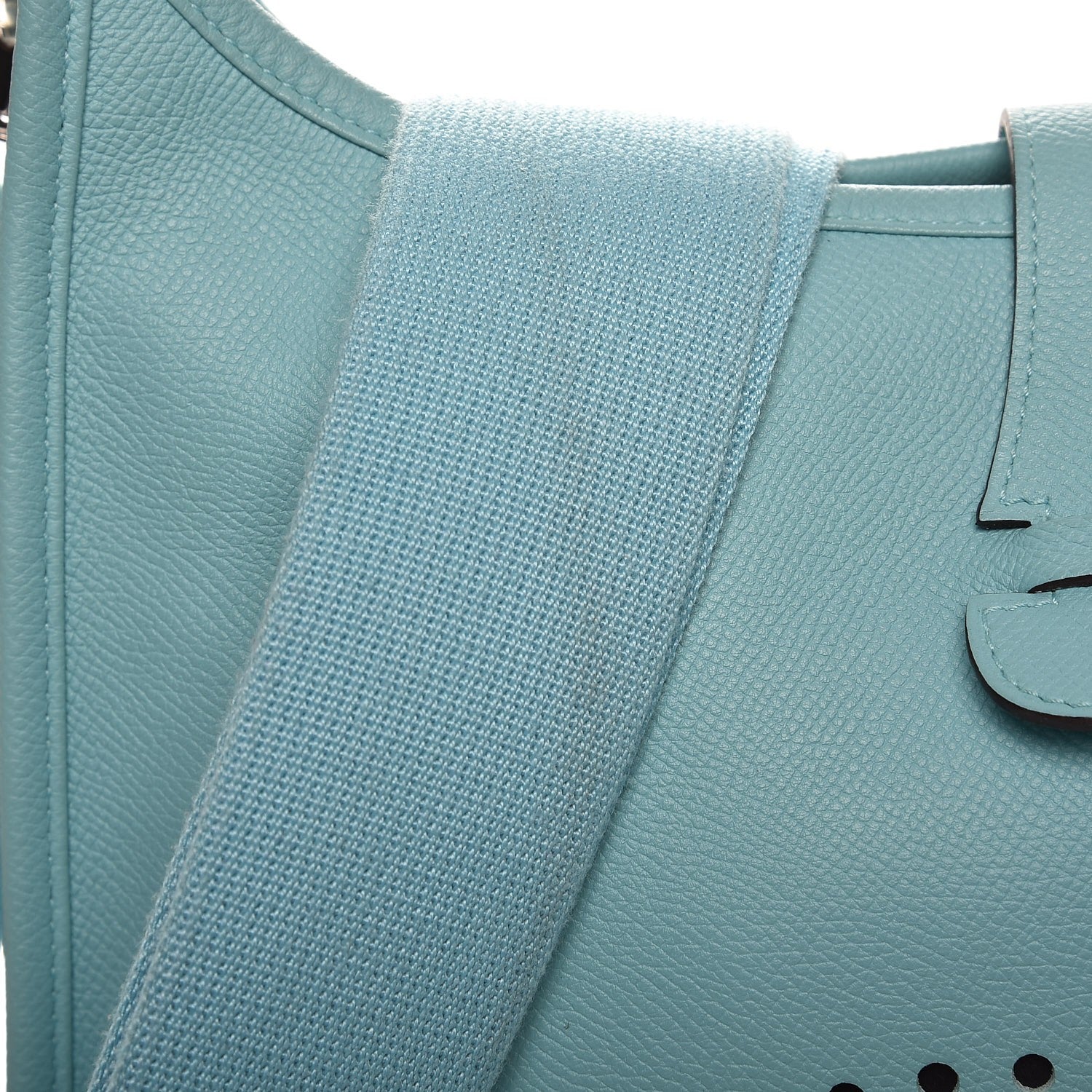 Hermes Epsom Evelyne III PM Bleu Atoll 8 of 10