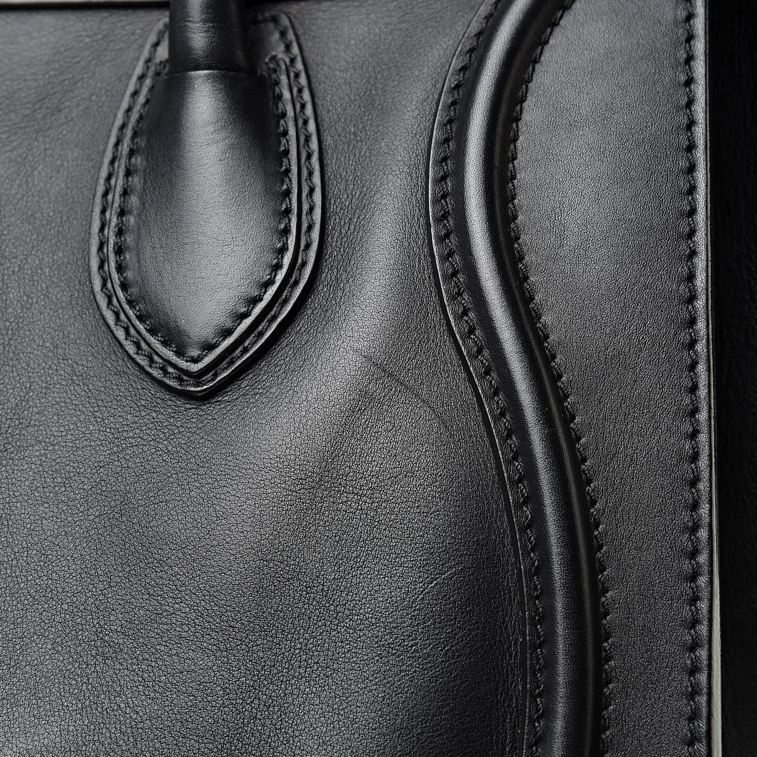 Celine Smooth Calfskin Mni Luggage Black 19 of 21
