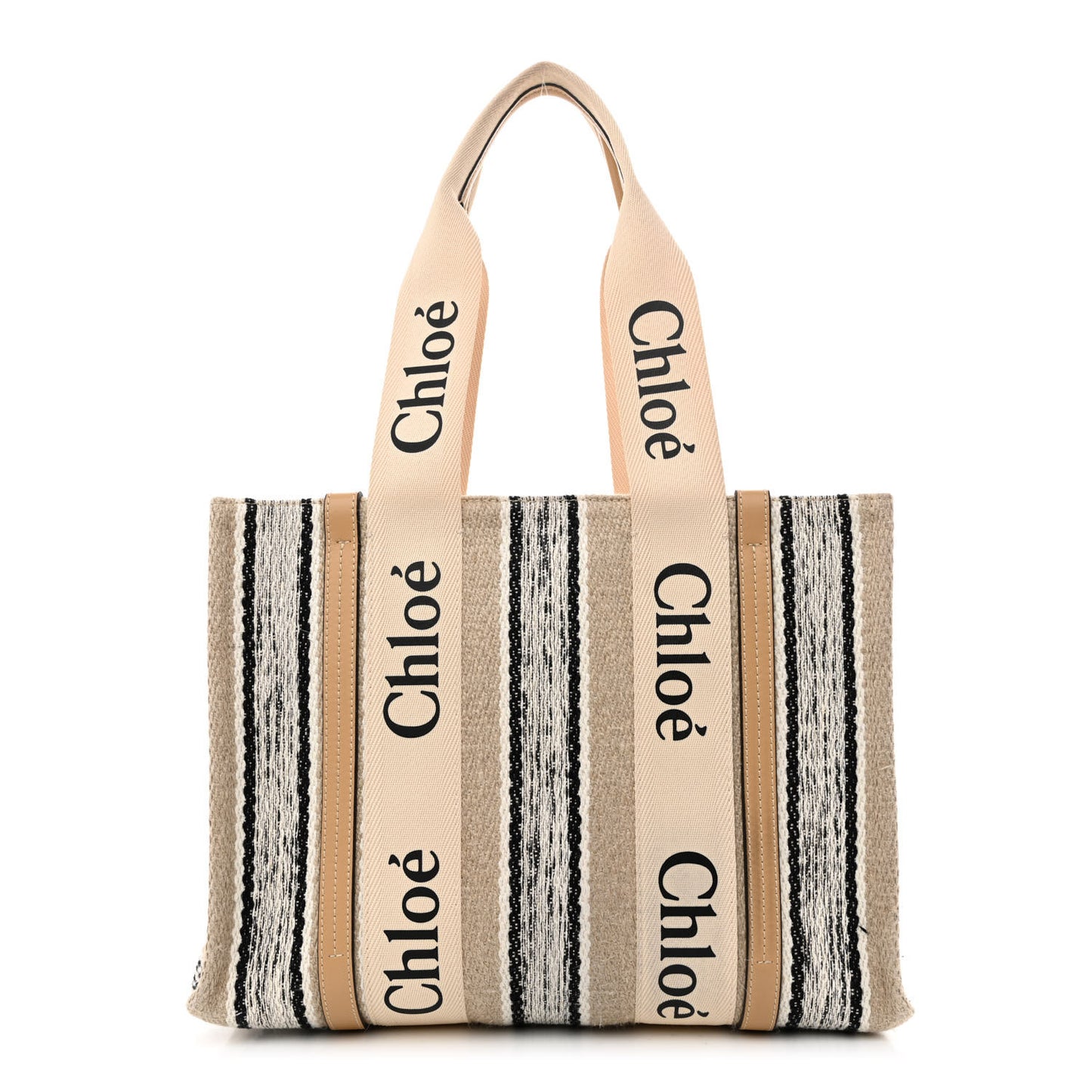 Knit Medium Woody Ribbon Tote Multicolor