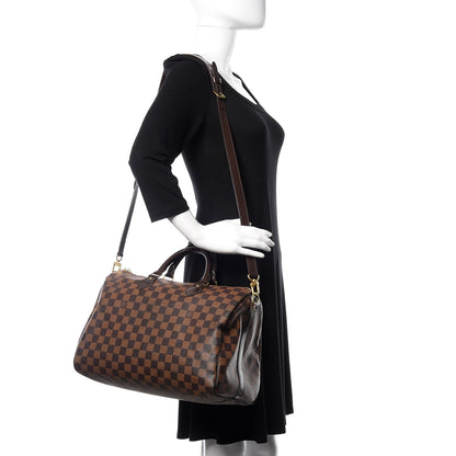 Louis Vuitton Damier Ebene Speedy Bandouliere 35 2 of 14