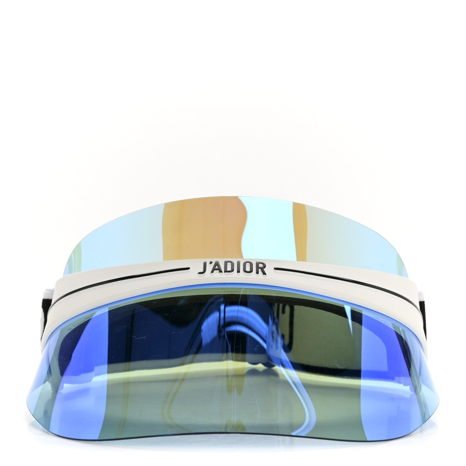 Christian Dior Mirrored DiorClub1 Sun Visor Blue 3 of 7