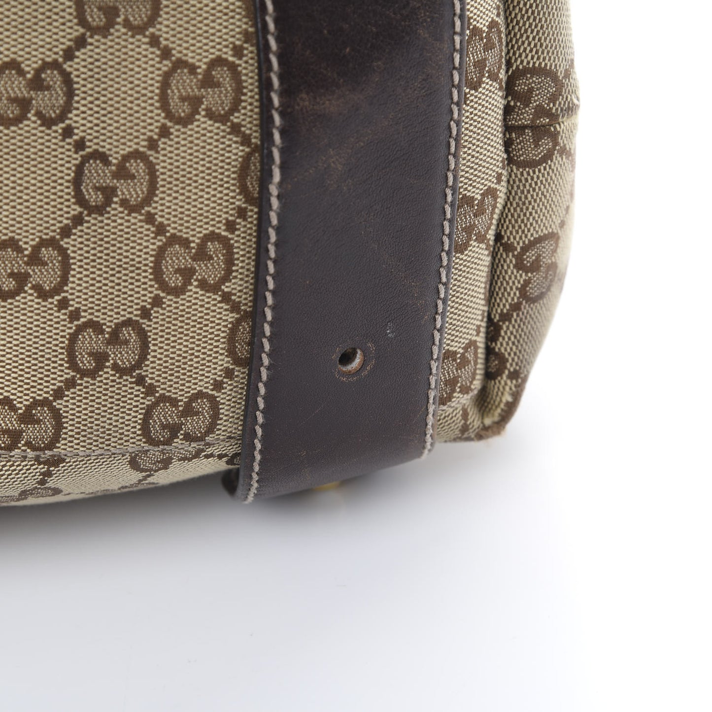 Monogram Medium Pelham Shoulder Bag Dark Brown