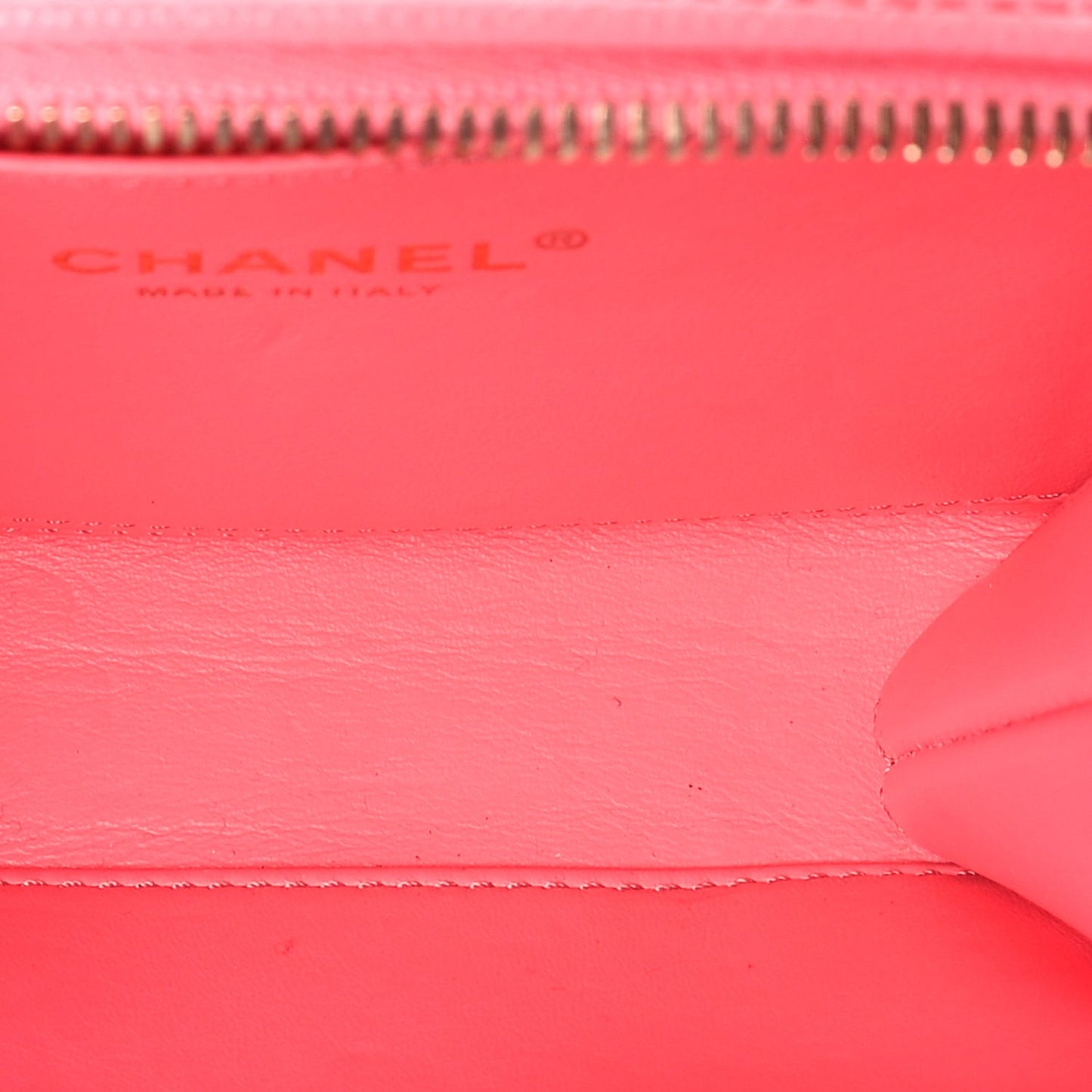 Caviar Quilted Pick Me Up Mini Vanity Case  Pink