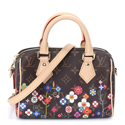 Louis Vuitton LV X TM Monogram Flowers Speedy Bandouliere 20 1 of 7