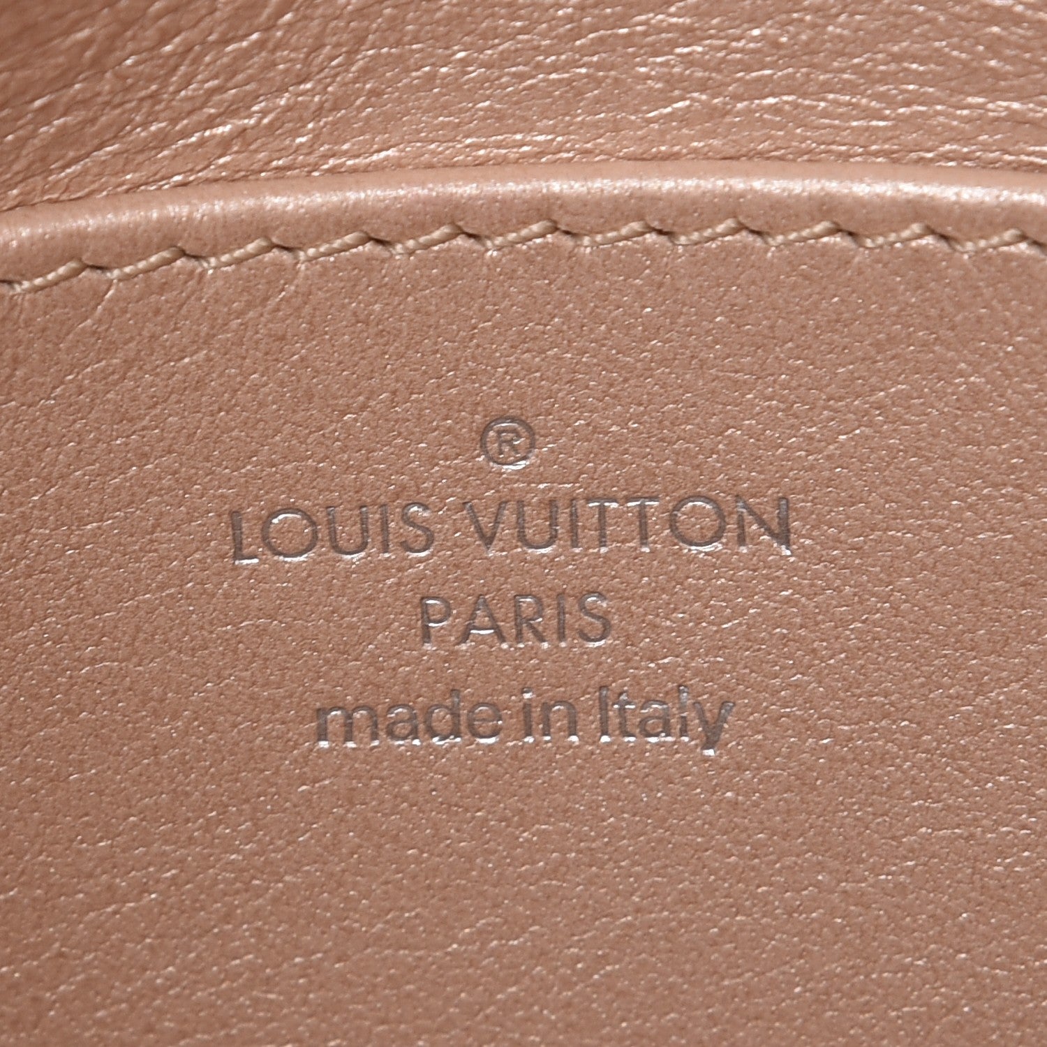 Louis Vuitton Lambskin Malletage GO-14 PM Champagne 7 of 9