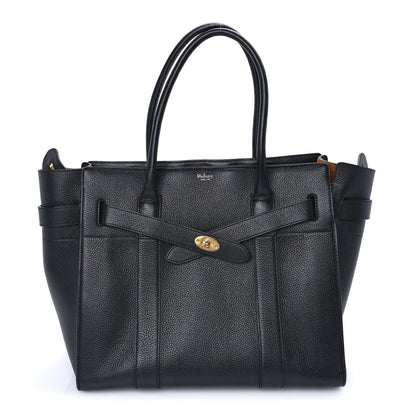 Mulberry Classic Grain Zipped Bayswater Black 1 of 7
