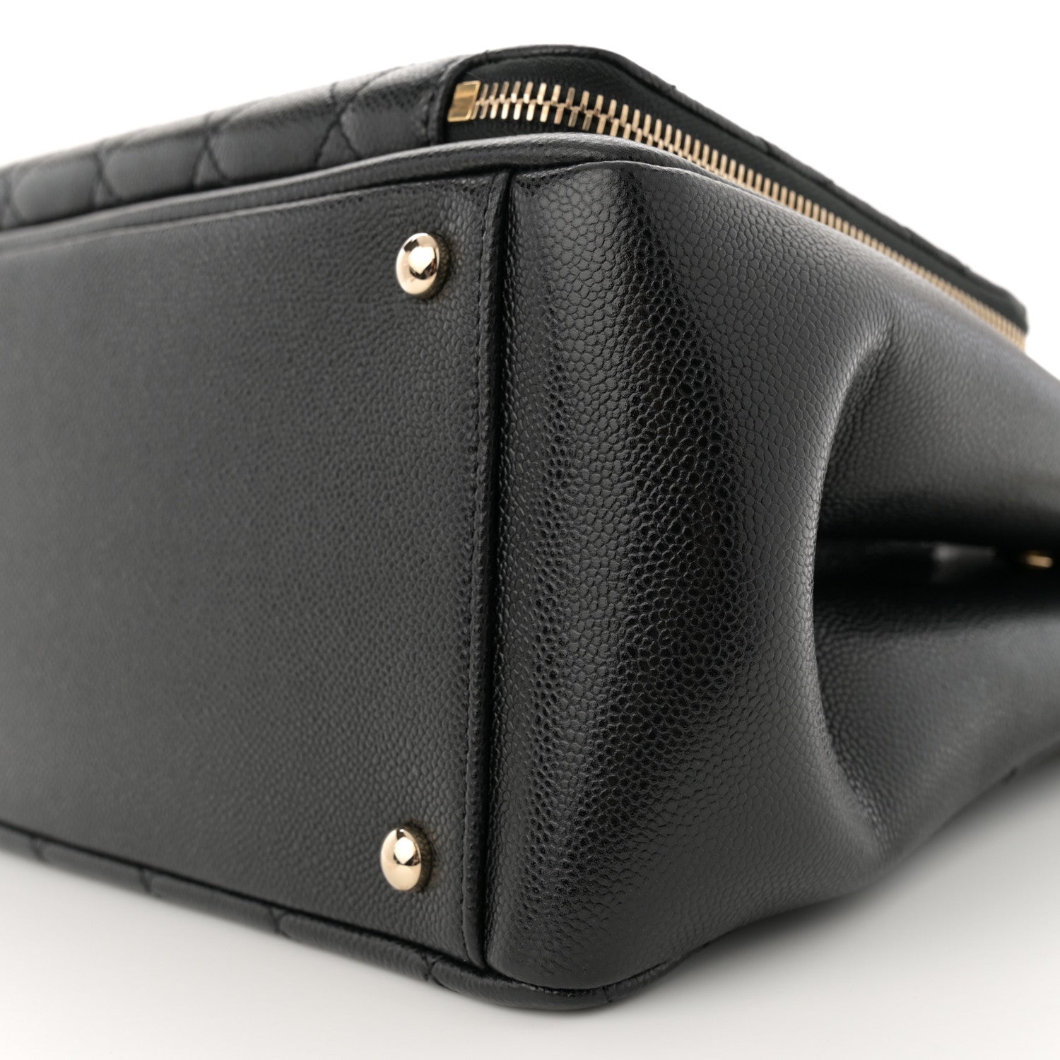 Chanel Caviar Quilted Small Business Affinity Shopping Bag Black 10 of 12