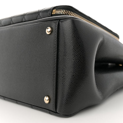 Chanel Caviar Quilted Small Business Affinity Shopping Bag Black 10 of 12