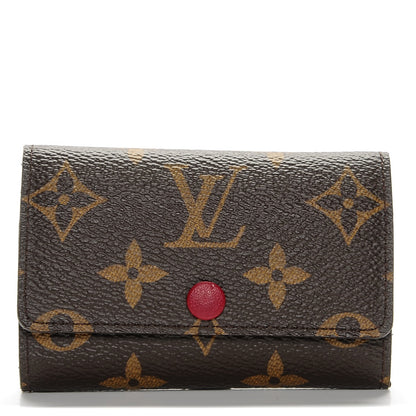 Louis Vuitton Monogram 6 Key Multicles Holder Fuchsia 1 of 7