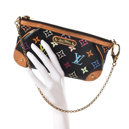 Louis Vuitton Monogram Multicolor Pochette Milla MM Black 2 of 11