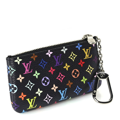 Louis Vuitton LV X TM Monogram Multicolor Key Pouch  Black 3 of 7