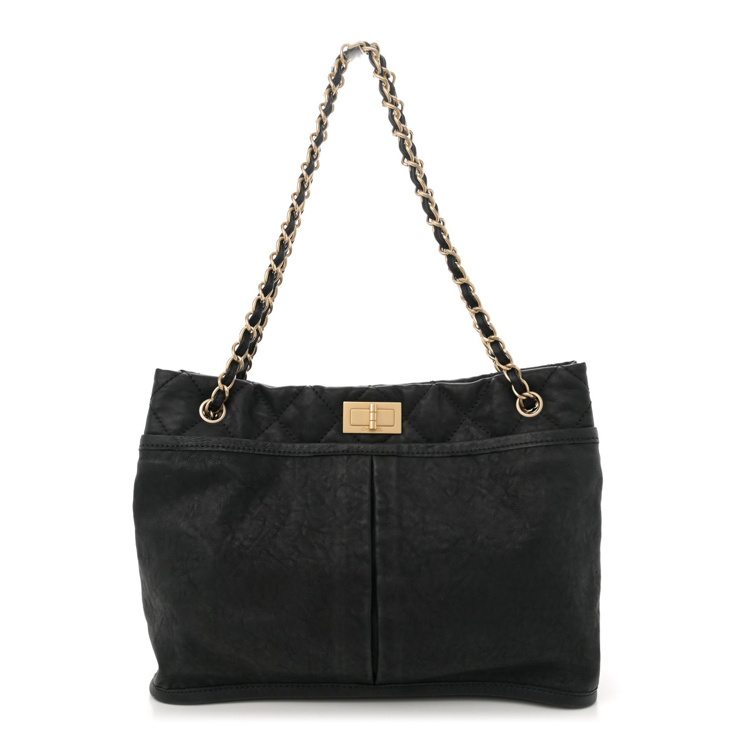 Calfskin Natural Beauty Reissue Tote Black
