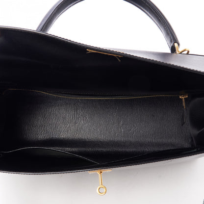 Hermes Box Kelly Sellier 35 Black 12 of 32