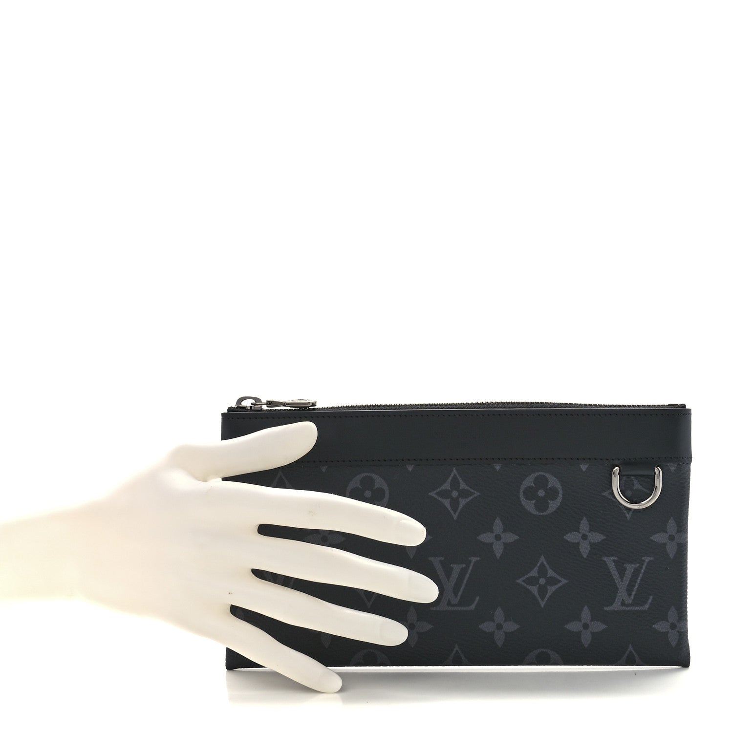 Louis Vuitton Monogram Eclipse Discovery Pochette 2 of 12