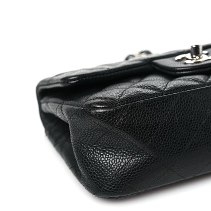 Chanel Caviar Quilted Mini Rectangular Flap Black 9 of 10