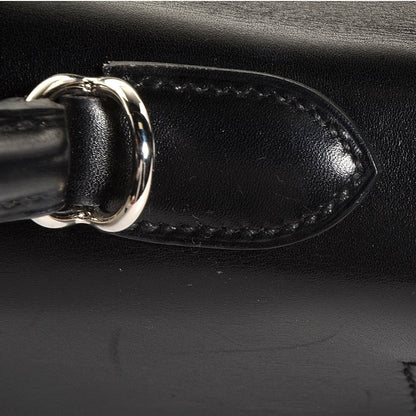 Hermes Box Toile Lakis Kelly 32 Black 18 of 24