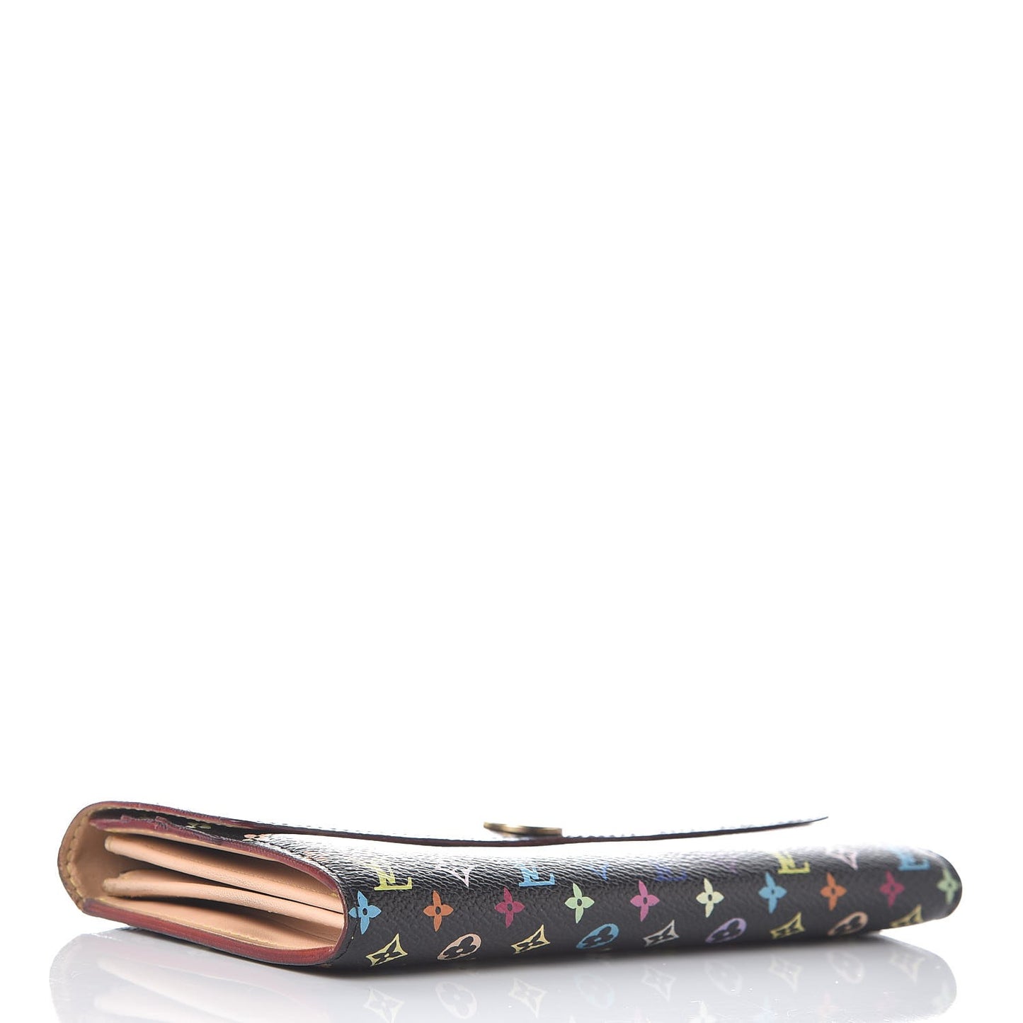 Monogram Multicolor Sarah Wallet Black