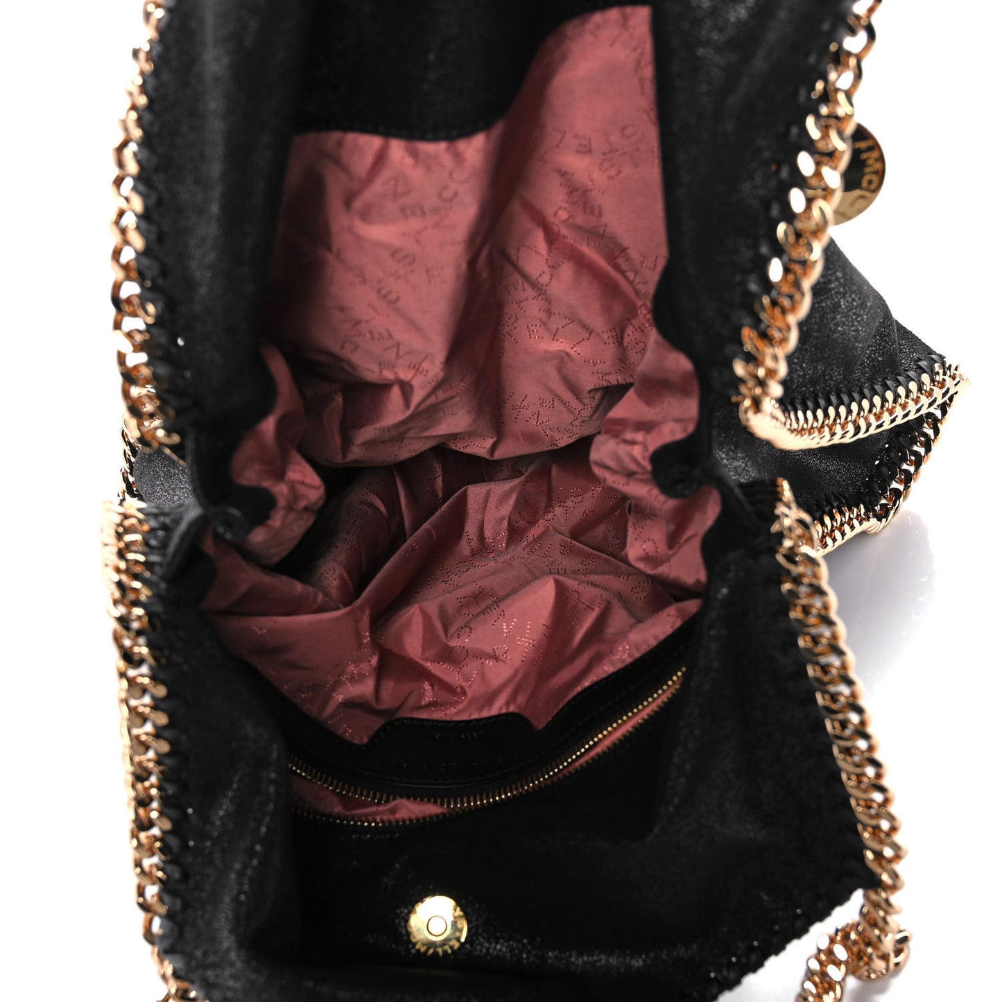 Shaggy Deer Small Falabella Tote Black