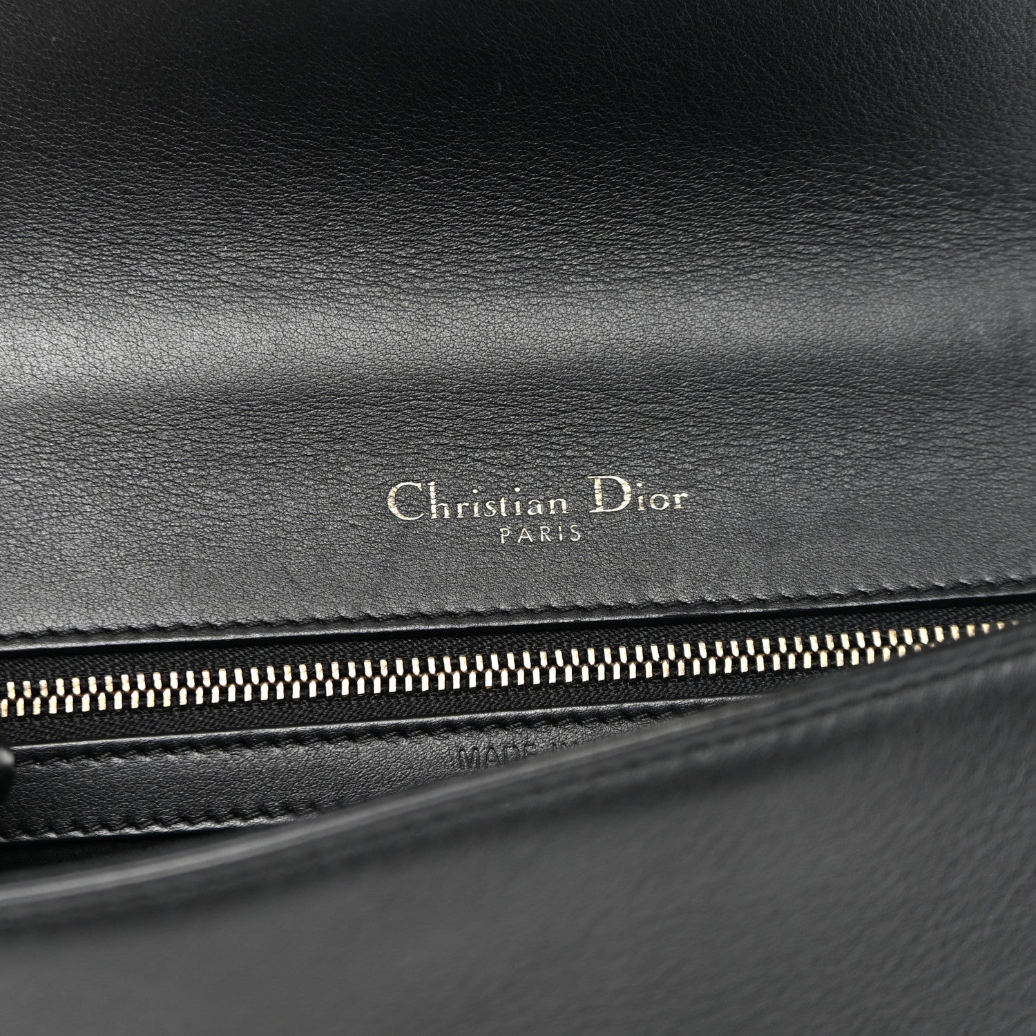 Christian Dior Lambskin Studded Small Diorama Flap Bag Black 6 of 11