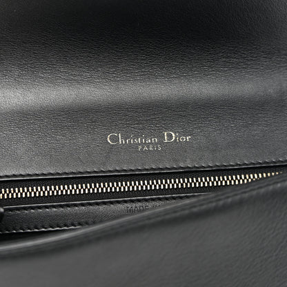 Christian Dior Lambskin Studded Small Diorama Flap Bag Black 6 of 11