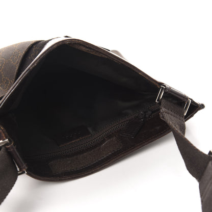 Gucci Monogram Messenger Crossbody Bag Brown 5 of 10