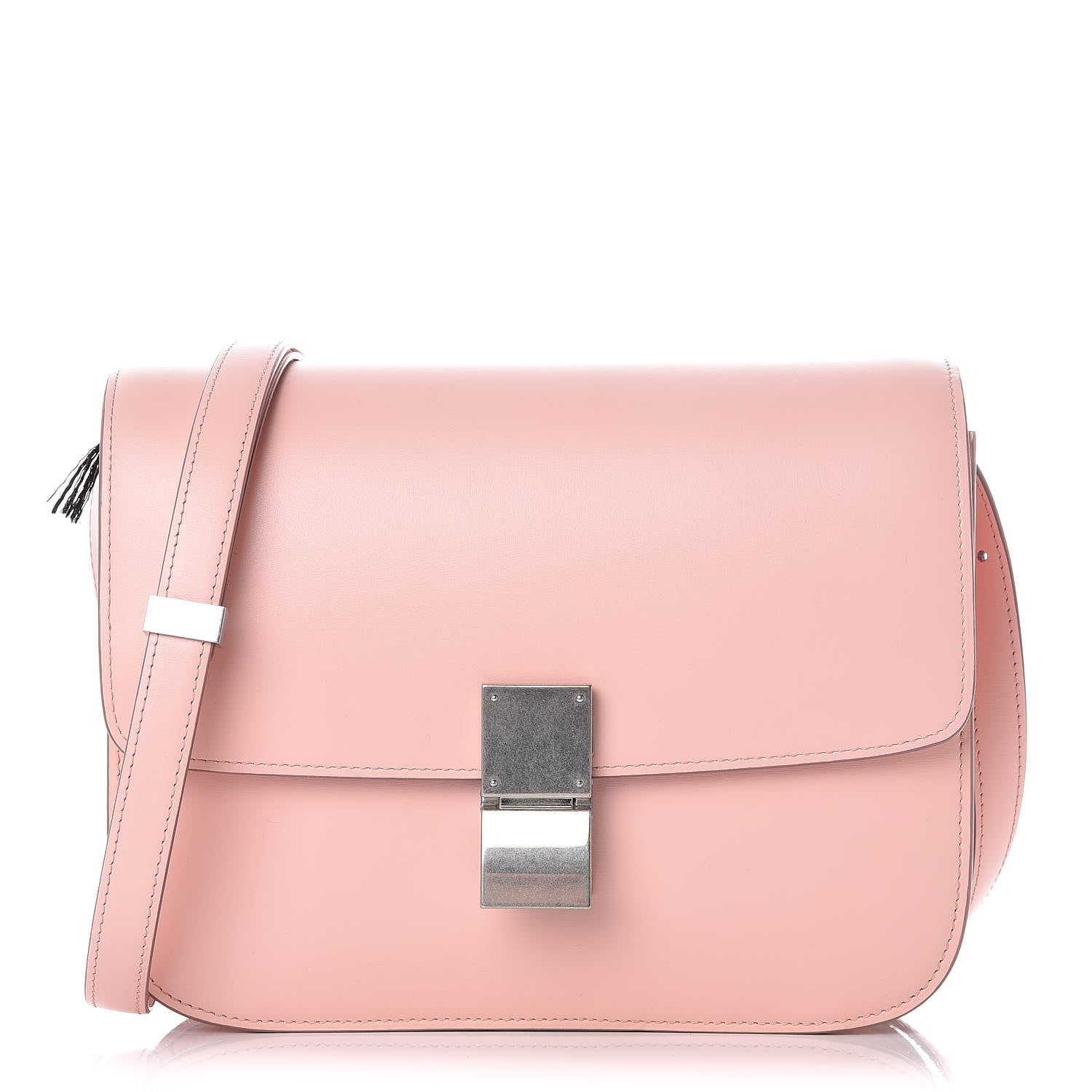 Celine Box Calfskin Medium Classic Box Flap Bag Blush 1 of 7