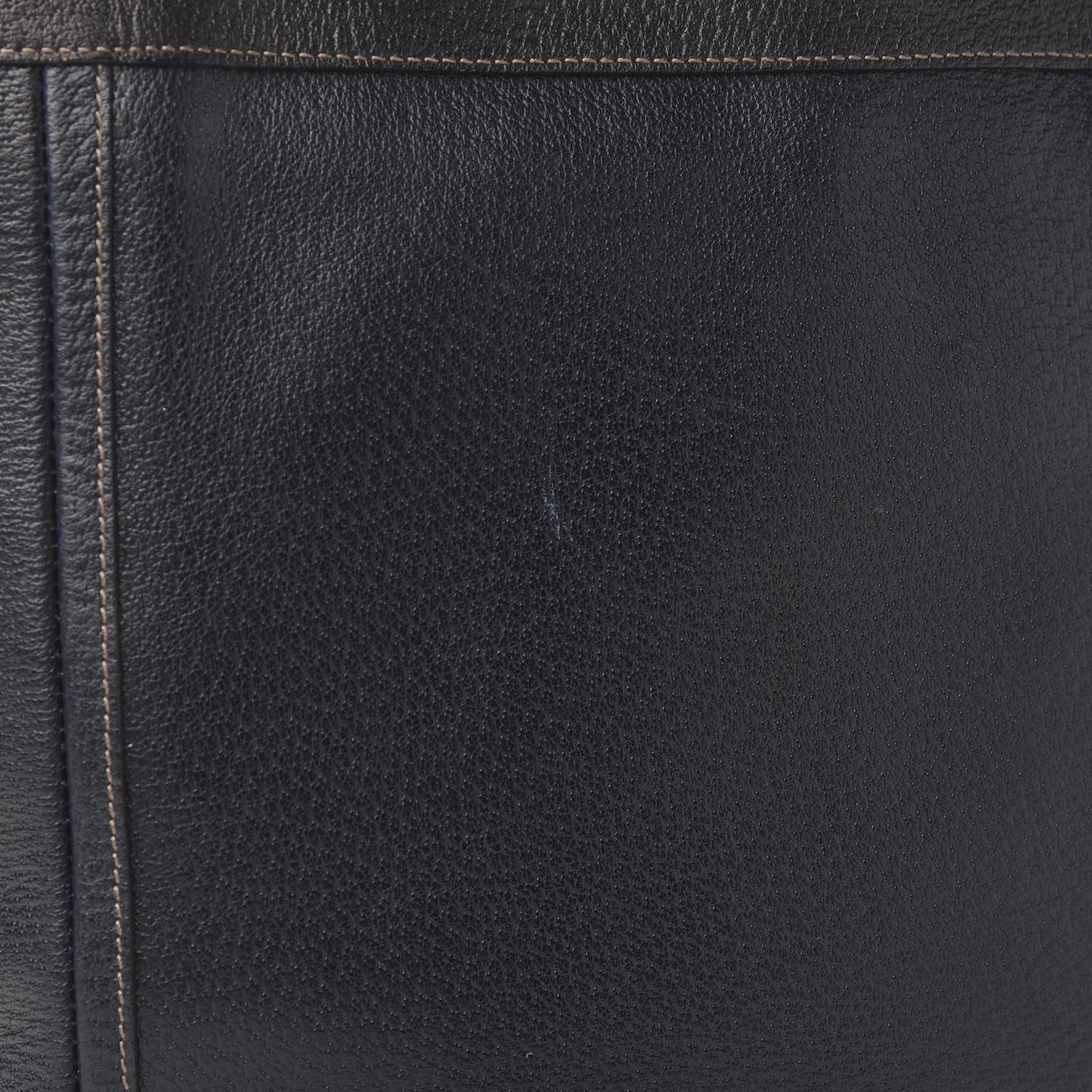 Calfskin Monogram Small Gold D Ring Tote Black