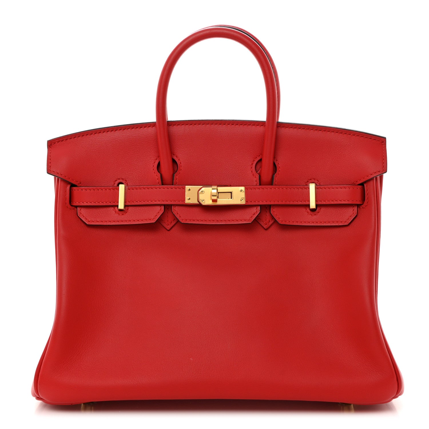 Hermes Swift Birkin 25 Rouge Tomate 1 of 12