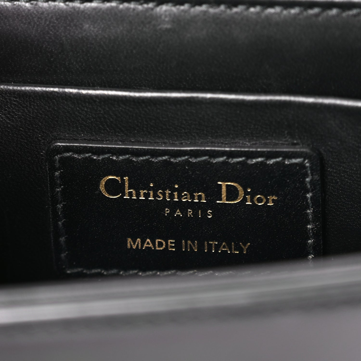 Christian Dior Smooth Calfskin 30 Montaigne Box Bag Black 5 of 8