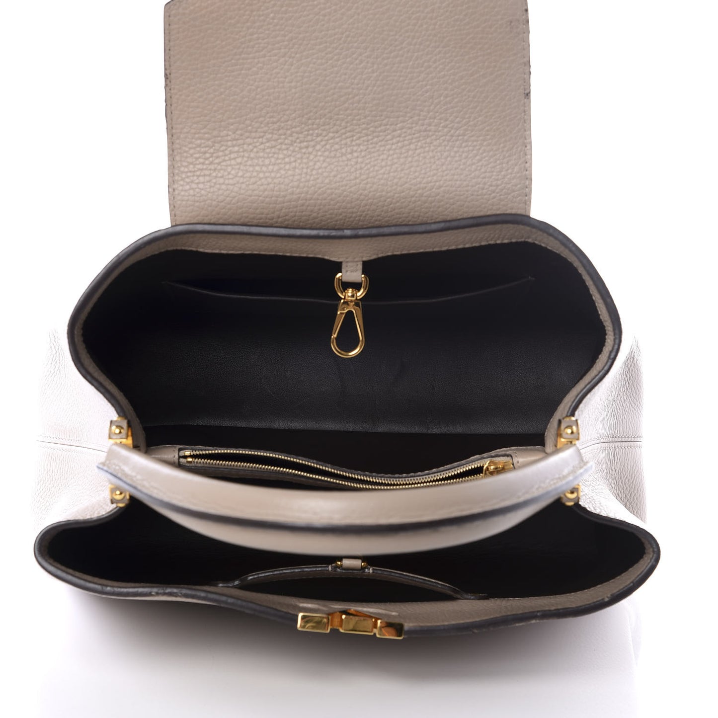 Taurillon Capucines MM Galet