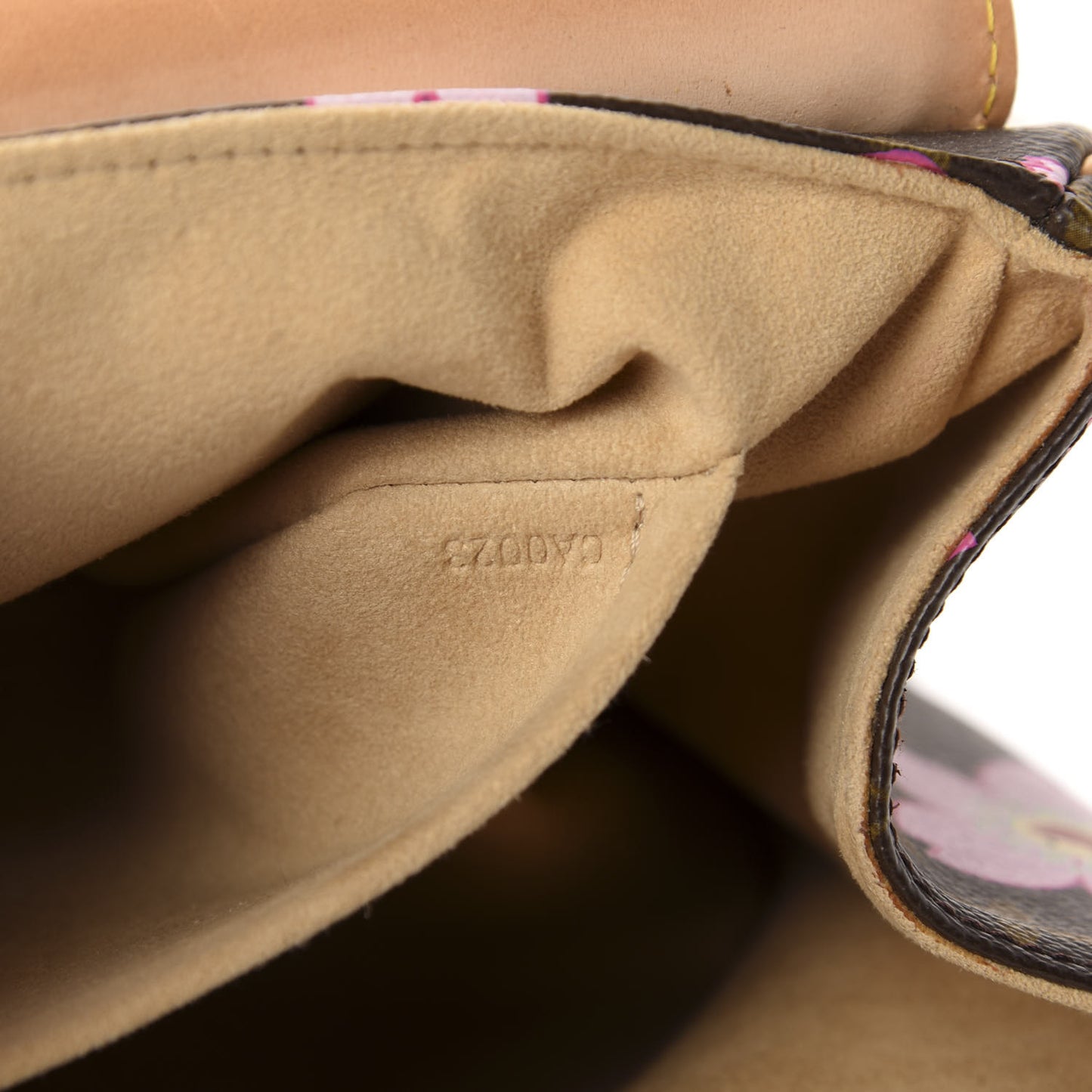 Monogram Cherry Blossom Sac Retro Bag Brown