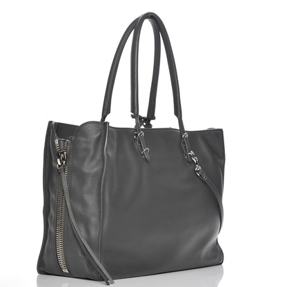 Balenciaga Veau Papier B4 Zip Around Tote Gris Fossile 4 of 8