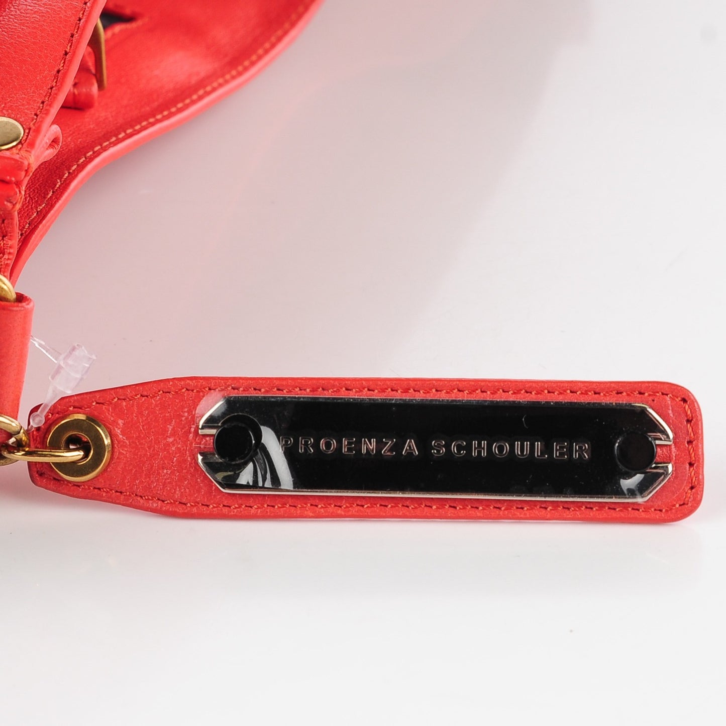 Lambskin Medium PS1 Satchel Deep Coral