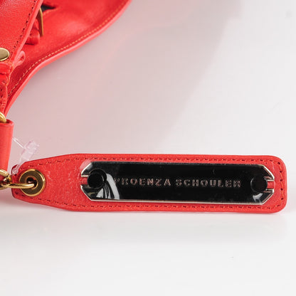Proenza Schouler Lambskin Medium PS1 Satchel Deep Coral 6 of 14
