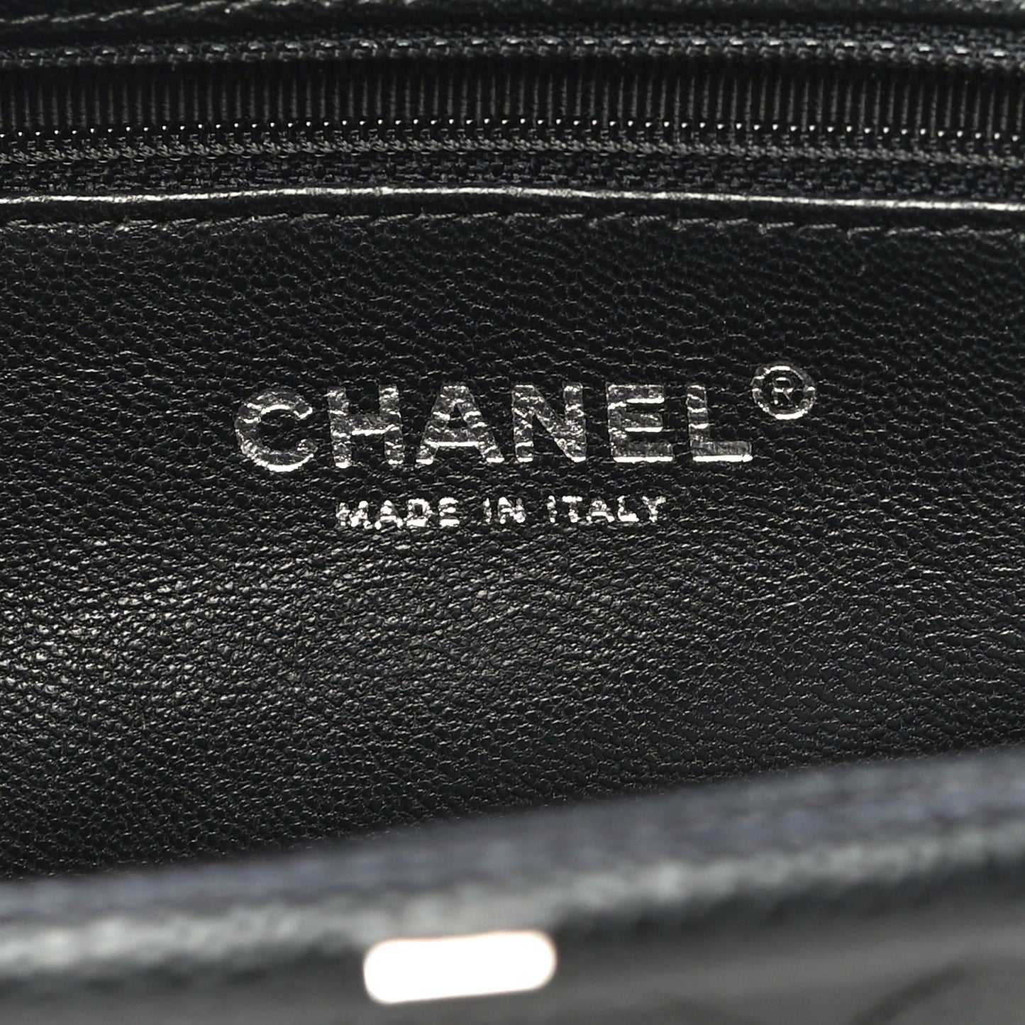 Caviar Quilted Timeless Clutch Black