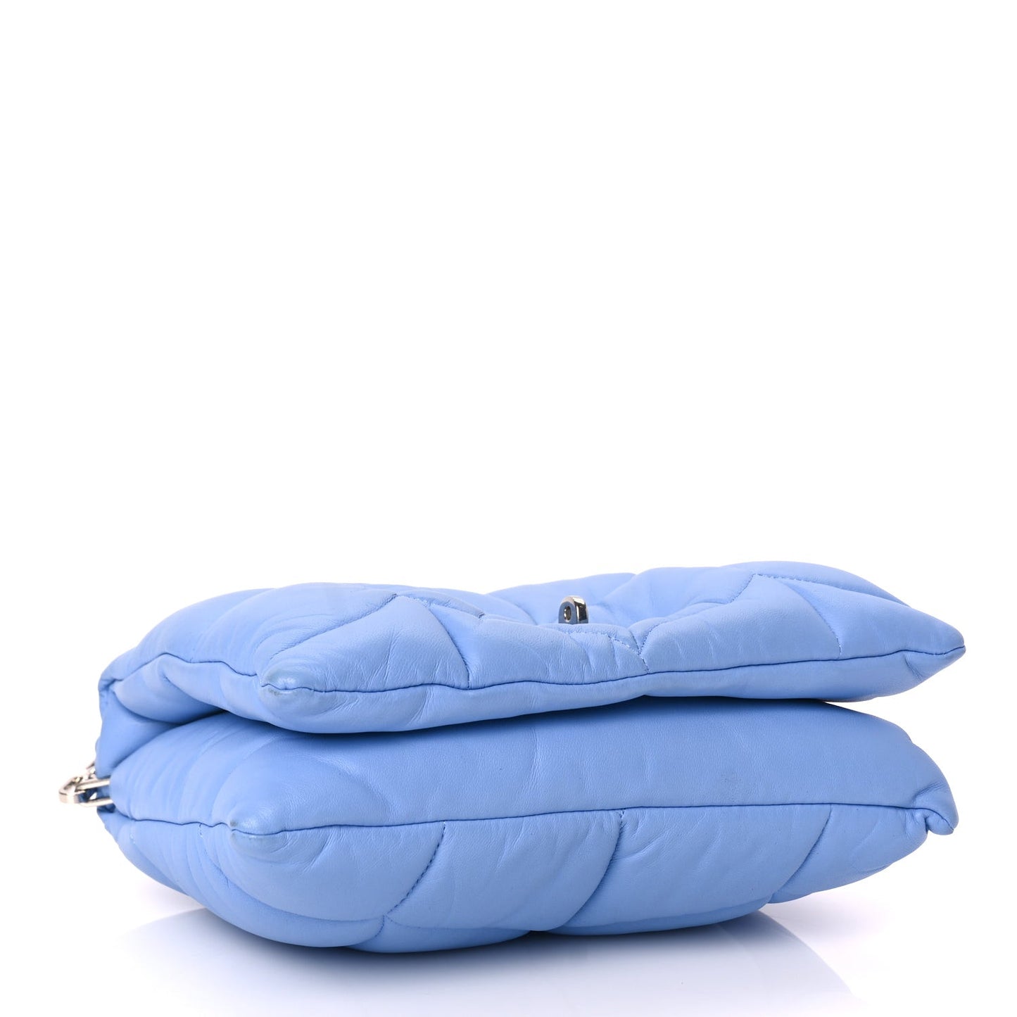 Nappa Pillow Quilted Little Softie Bag Cornflower Blue