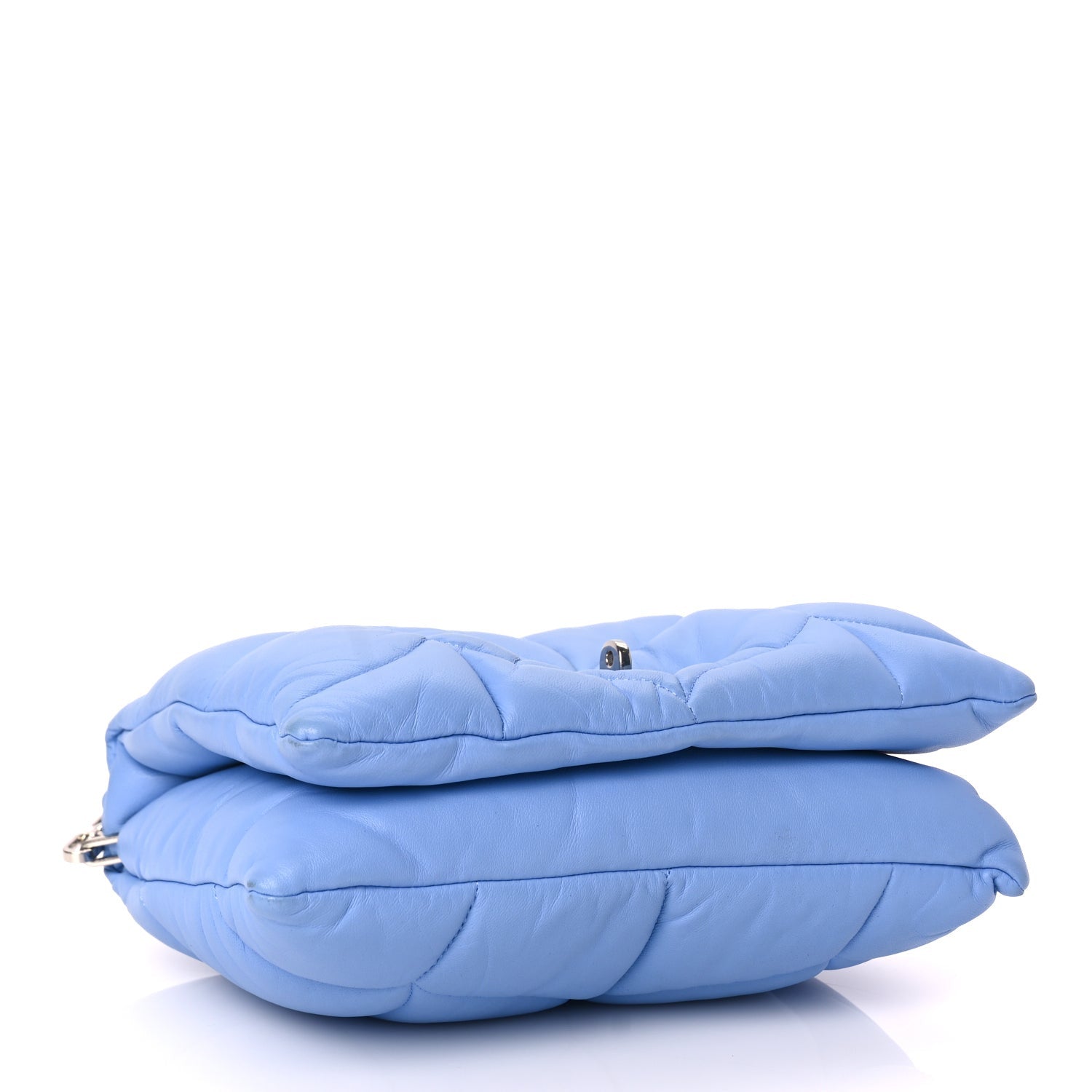 Mulberry Nappa Pillow Quilted Little Softie Bag Cornflower Blue 3 of 8