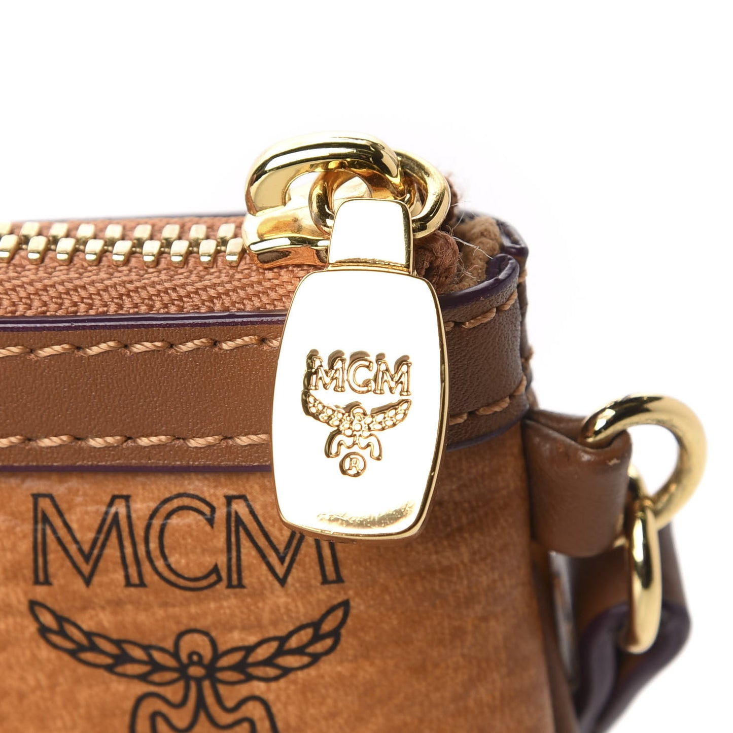 Visetos Liz Shopper Tote Pouch Cognac