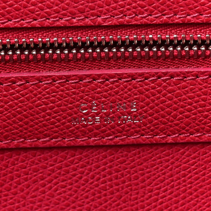 Celine Grained Calfskin Medium Horizontal Cabas Phantom Pink 7 of 7
