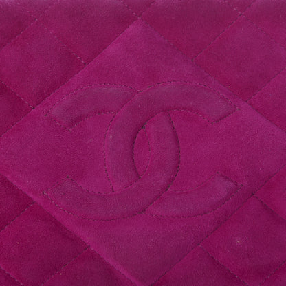 Chanel Suede CC Tassel Flap Pink 7 of 10