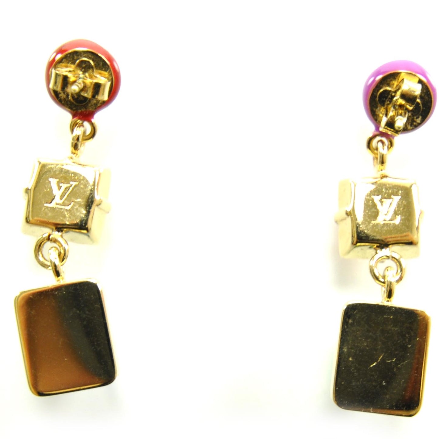Resin and Strass Cosmopolitan Earrings