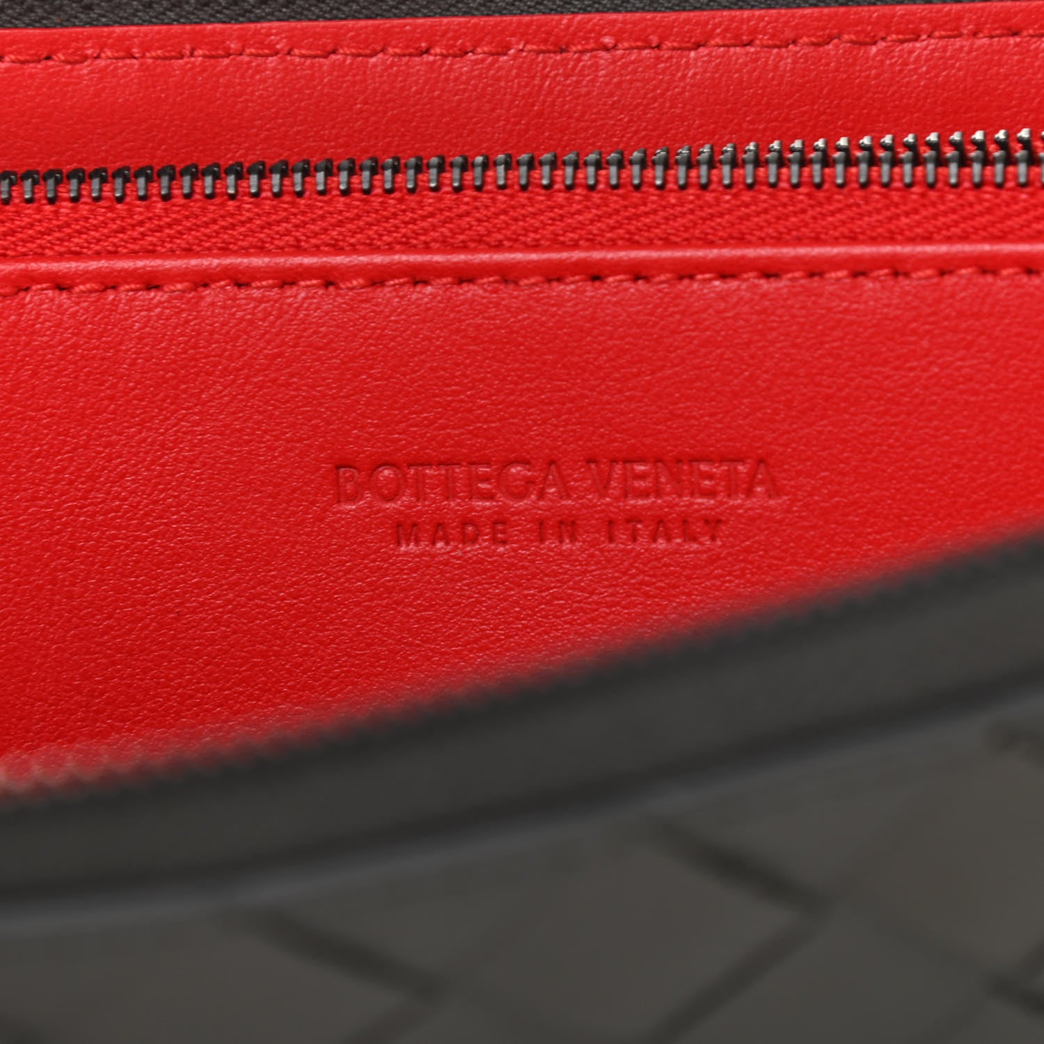 Bottega Veneta Nappa Intrecciato Zip Around Wallet Grey 6 of 7