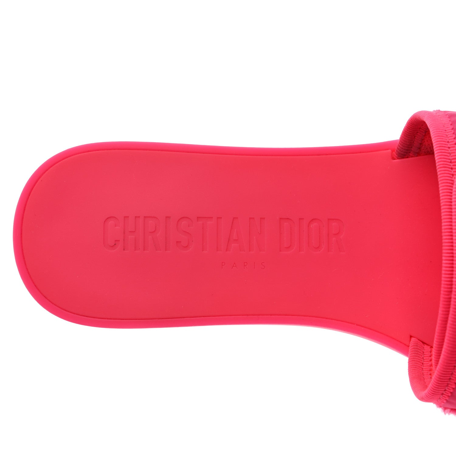 Christian Dior Technical Stretch Fabric Camouflage Dio(r)evolution Slide Sandals 39 Fuchsia Fluo 7 of 8