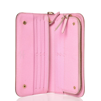 Louis Vuitton Monogram Multicolor Insolite Wallet White Litchi 5 of 11